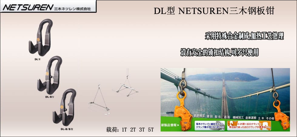 NETSUREN DL鋼板鉗