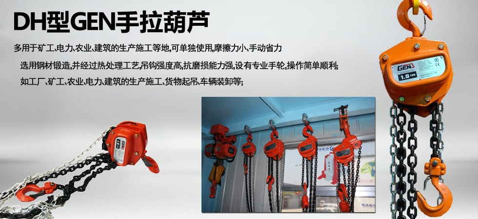 韓國DH型進(jìn)口手拉葫蘆圖