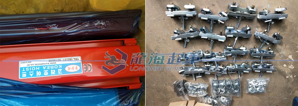 KHC氣動(dòng)平衡器滑軌軌道到貨